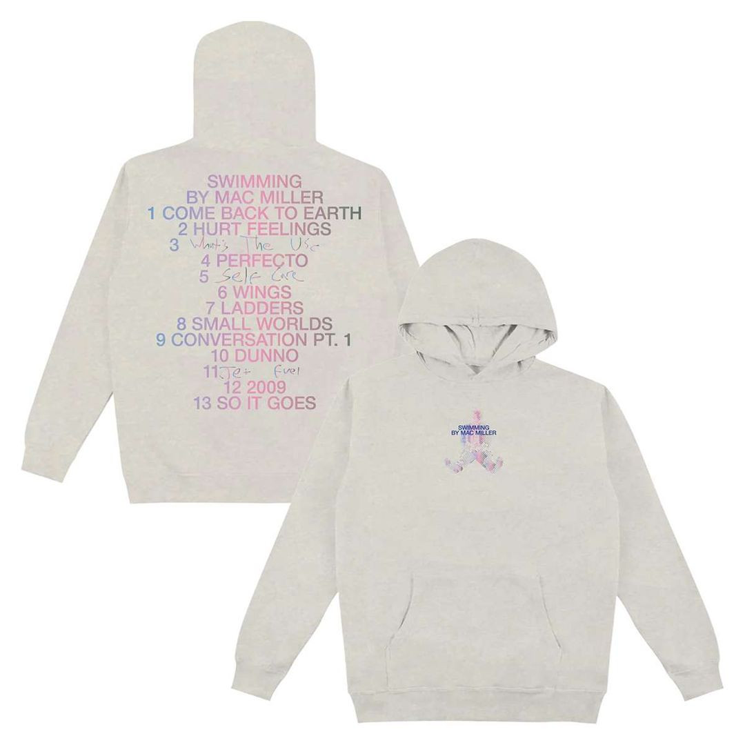 New Mac Miller Merch Swimming Gradient Hoodie