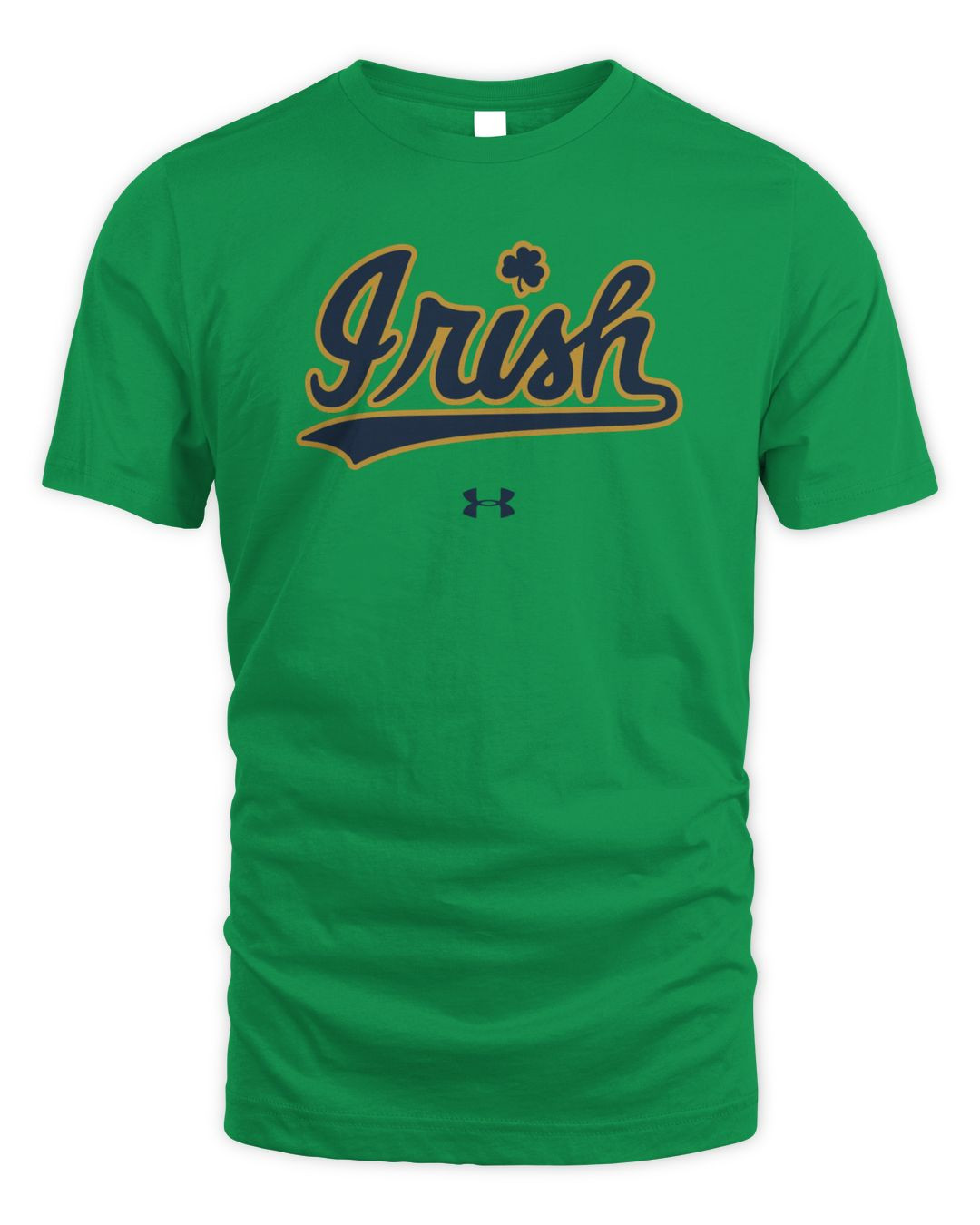 New Notre Dame Fighting Irish Under Armour Script School Logo All Day Raglan Pullover Hoodie