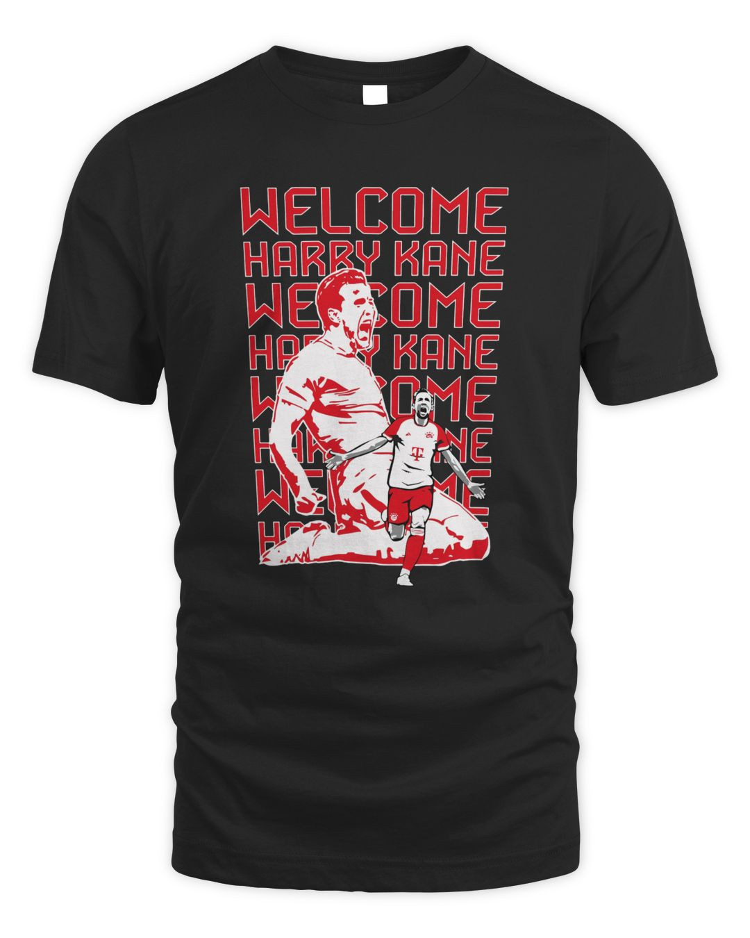 New Fc Bayern Munich Welcome Harry Kane T-shirt