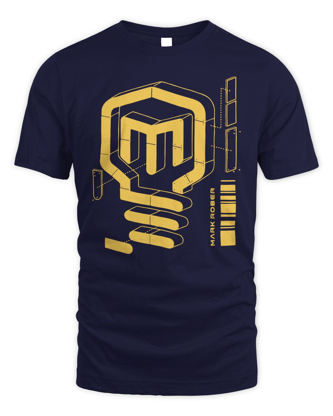 New Mark Rober Merch Linear Lines Logo Shirt