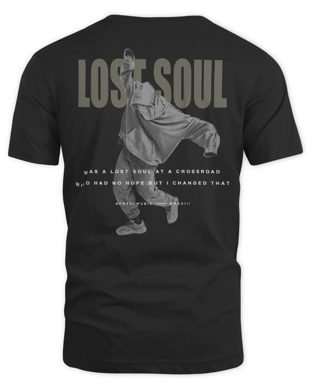 Nfrealmusic Merch Vintage Black Lost Soul Photo T-shirt