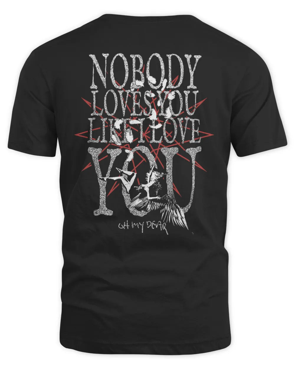 Bring Me The Horizon Merch Post Human Nex Gen Nobody Loves You Black Tee