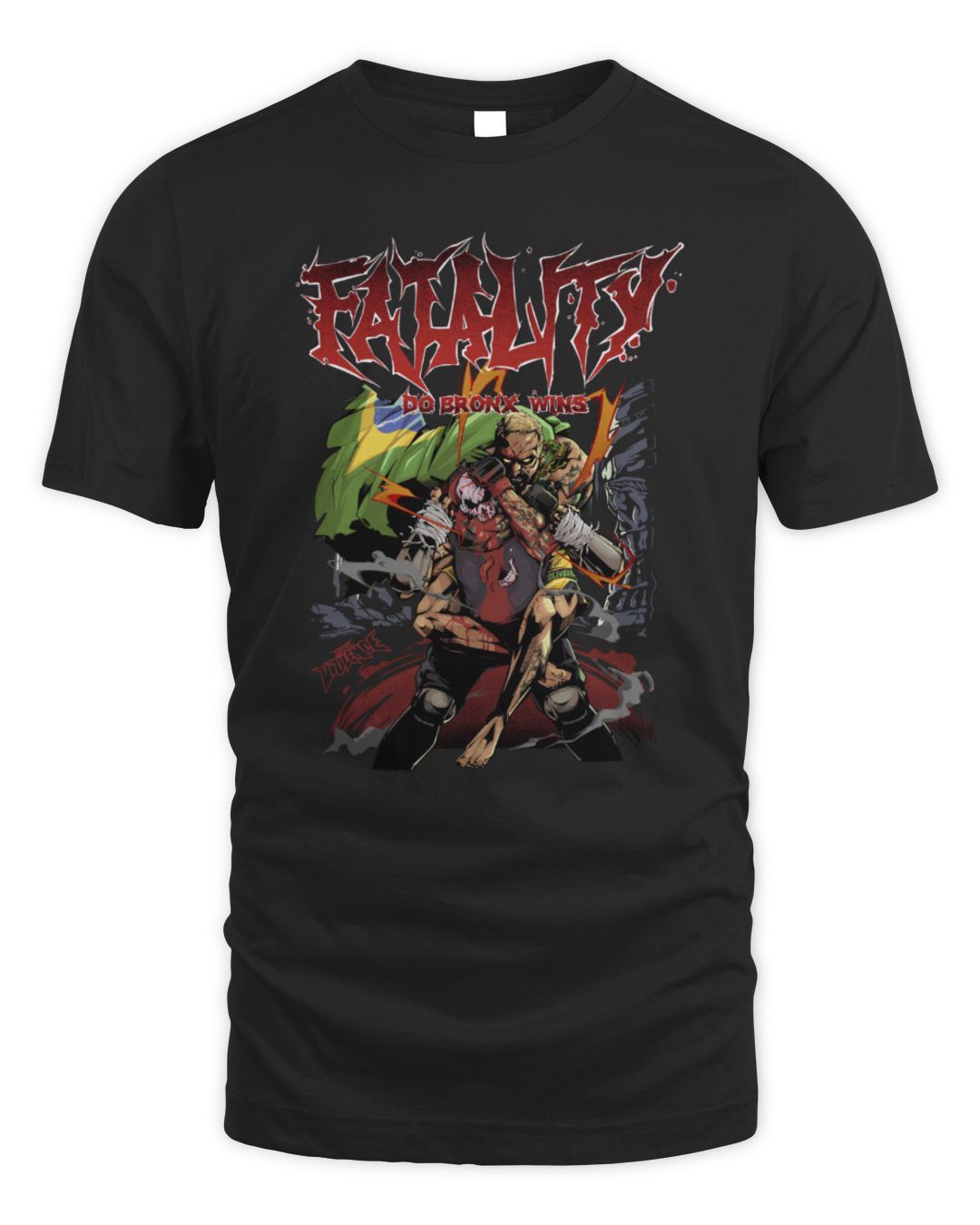Charles Oliveira X Full Violence Fatality - Do Bronx 2024 Shirt