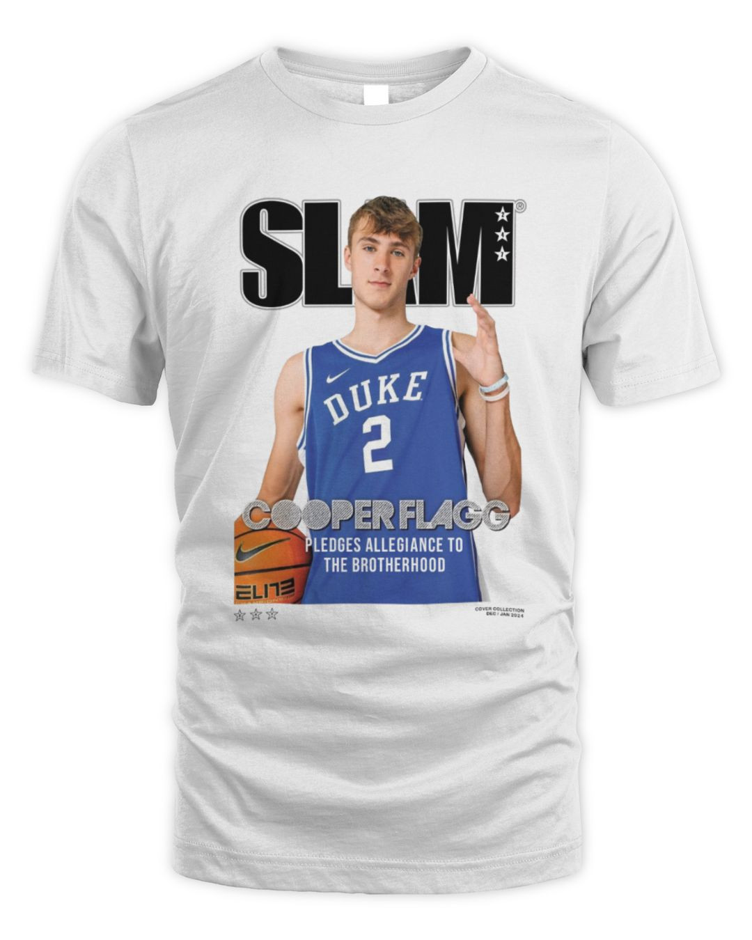 New Slam Goods Shop Cooper Flagg Slam Cover T Shirt