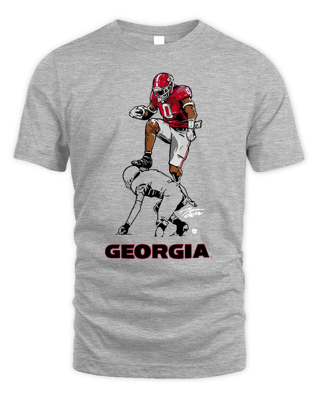 New Georgia Football Darnell Washington The Hurdle Shirt