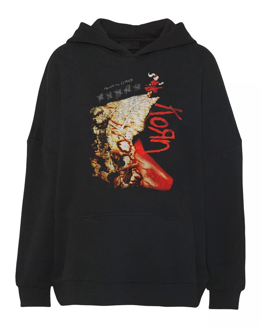 Korn Store Follow The Leader 25 Vintage Album Hoodie
