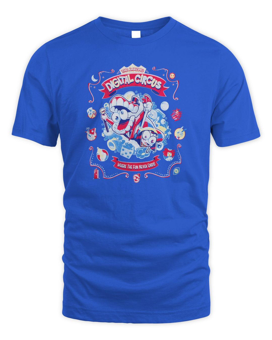New The Amazing Digital Circus Merch Retro Carnival Hoodie