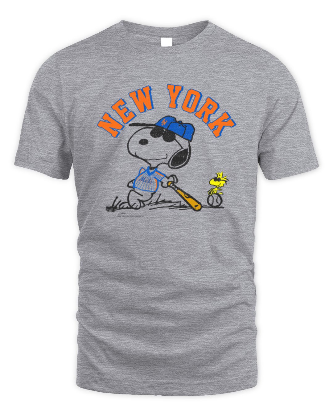 New York Mets X Snoopy & Woodstock T-shirt