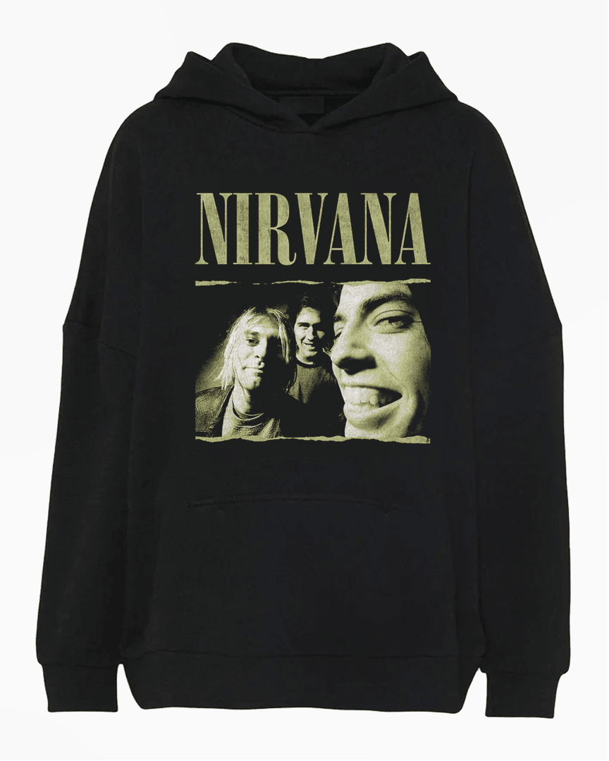 Official Nirvana Torn Edge Hoodie