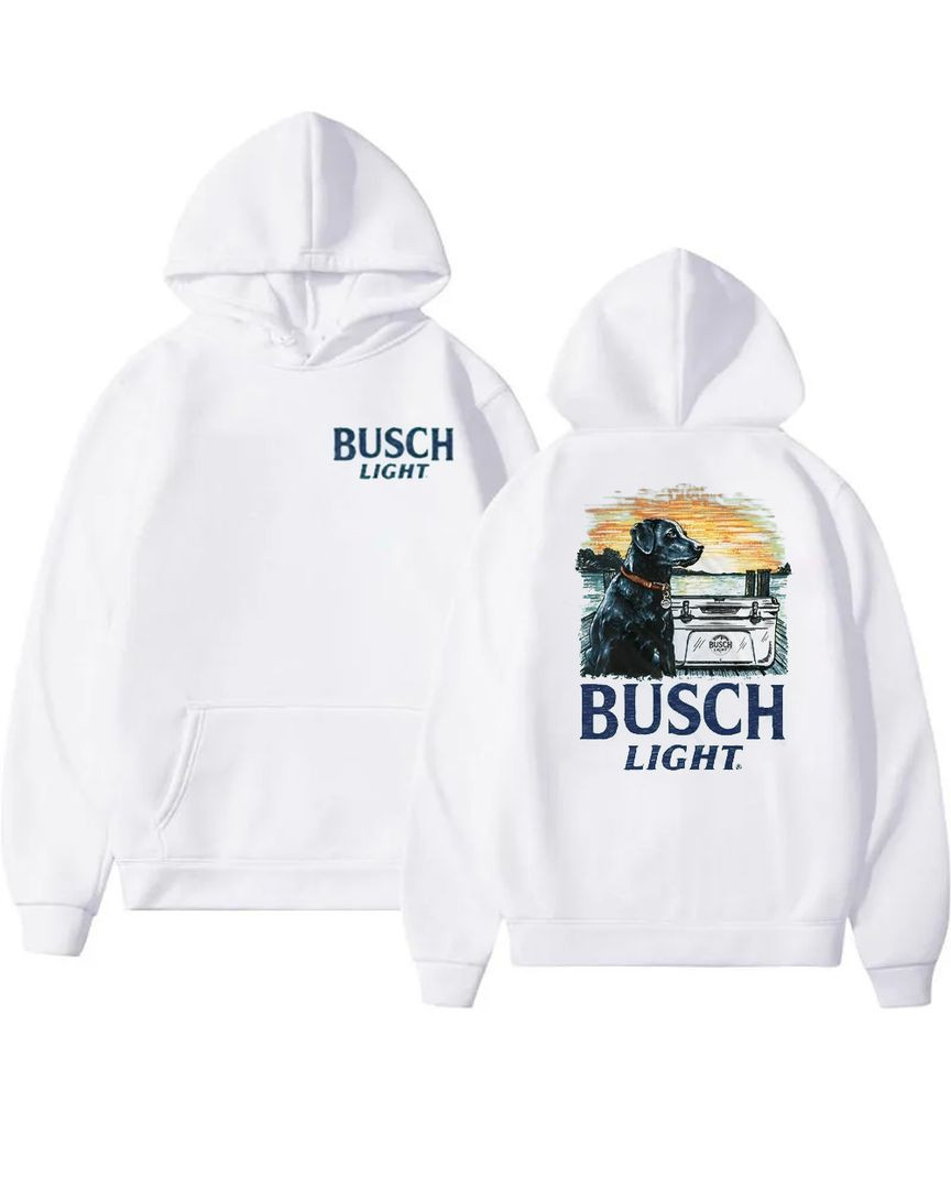 New Merch Walmart Busch Light Man’s Best Friend Front & Back Print Hoodie
