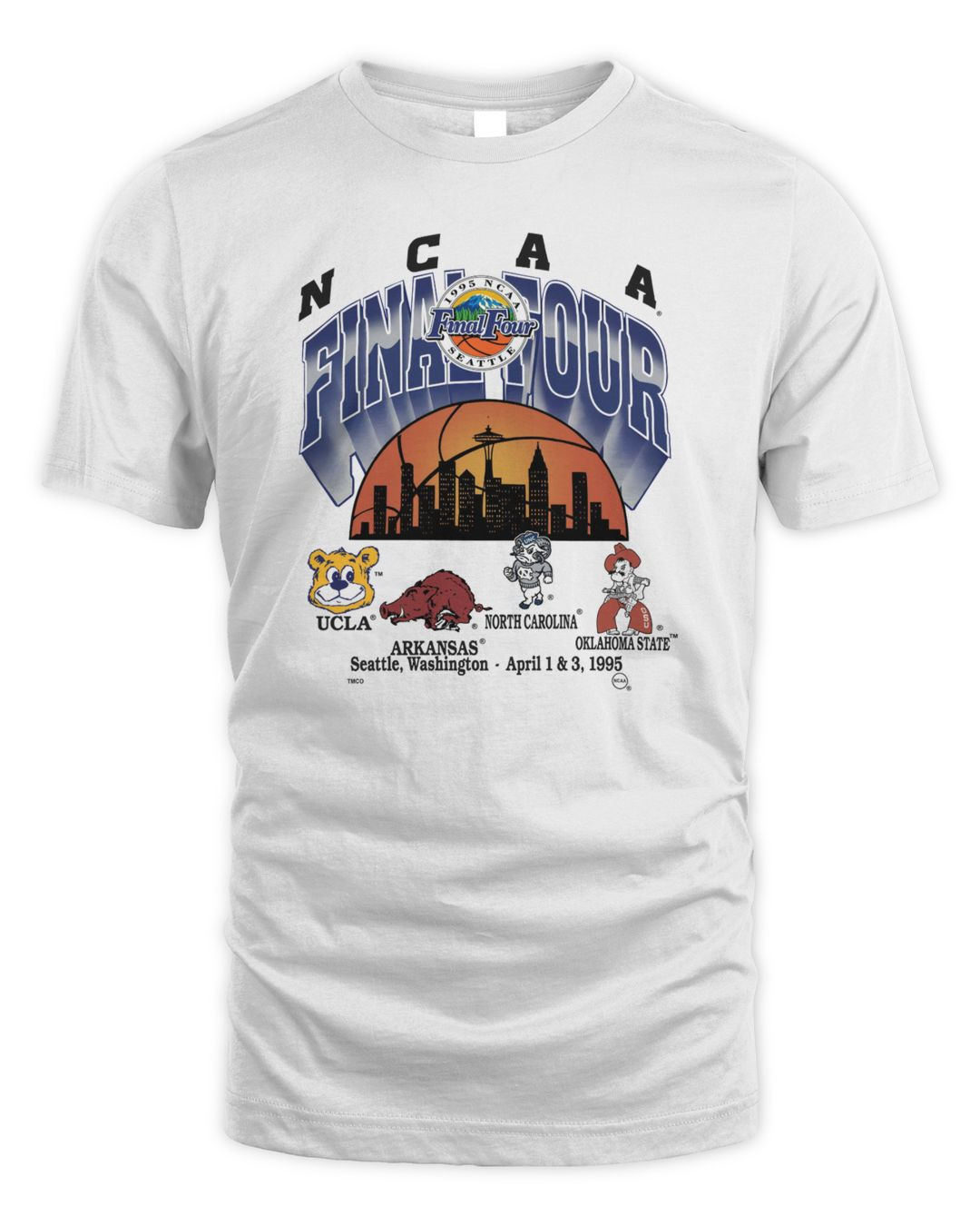 Official 1995 Ncaa Final Four Tee Shirt