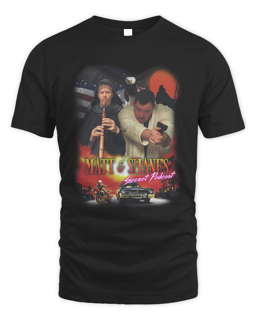 Matt And Shane Secret Podcast Merch Movie Poster Shirt