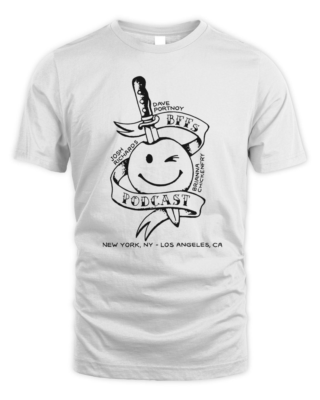 Bffs Podcast Merch Heart Shirt