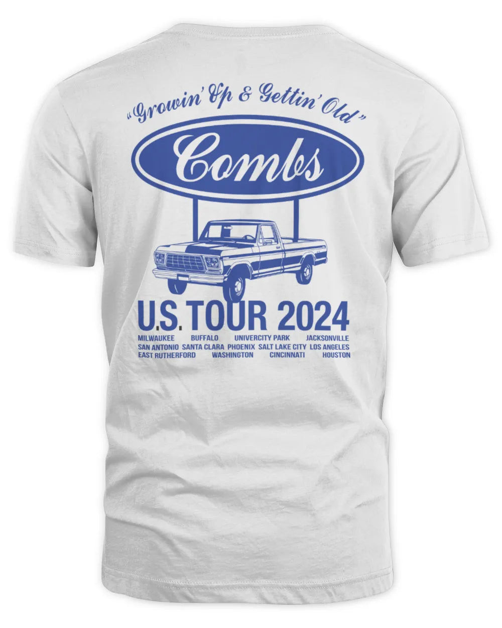New Luke Combs Tour Merch Combs Automotive Repair 2024 T-shirt