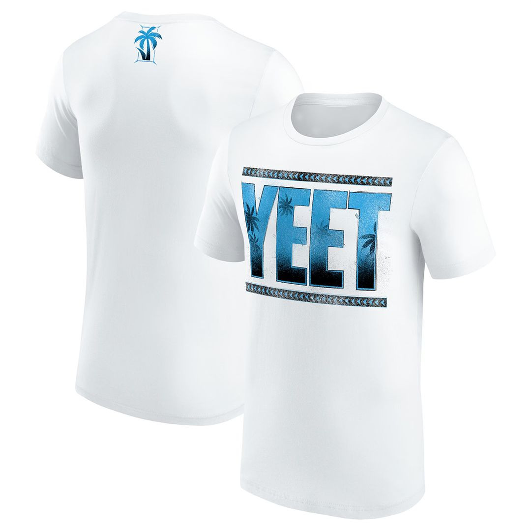 Jey Uso Merch White Jey Uso Yeet Shirt