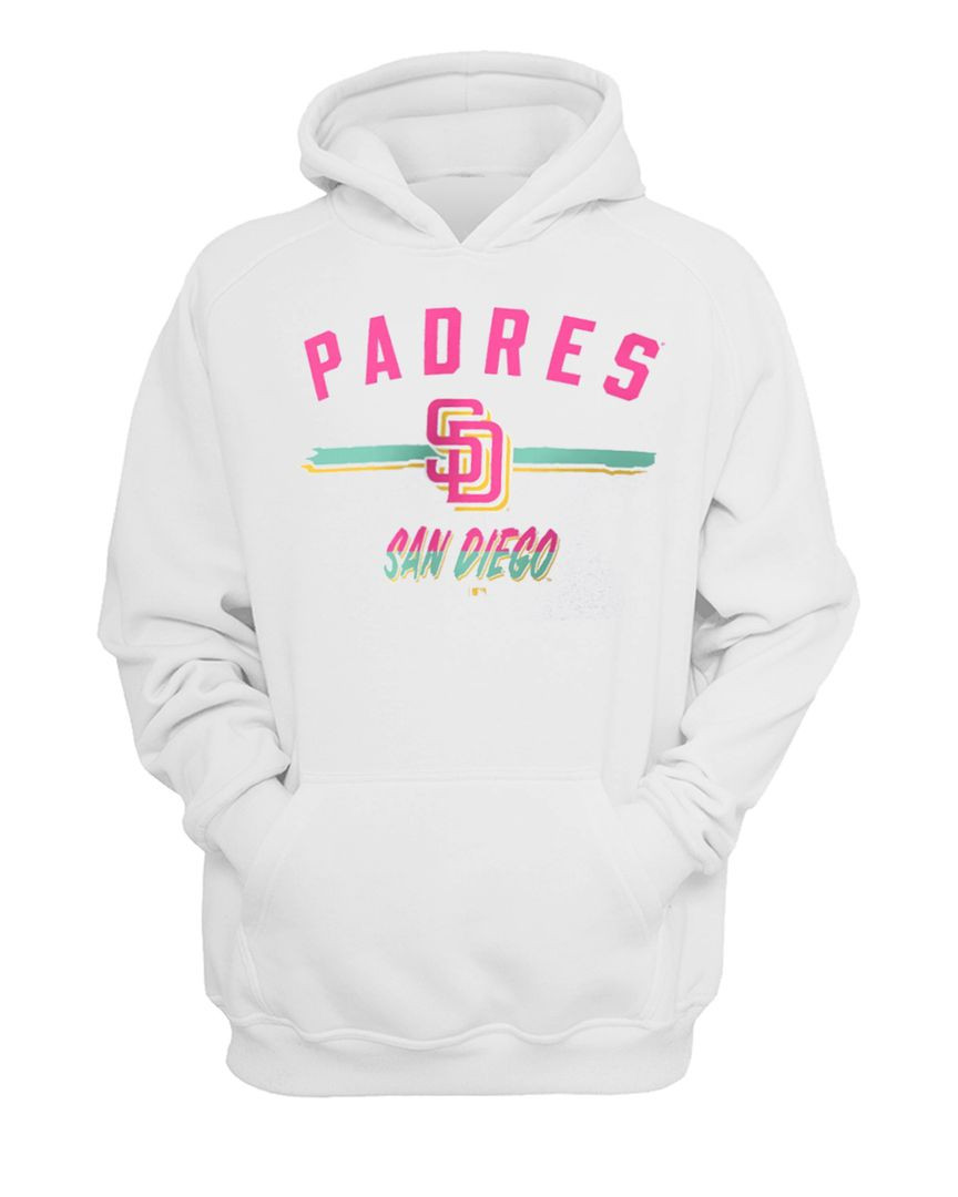 New Official San Diego Padres City Connect Legend Performance Hoodie