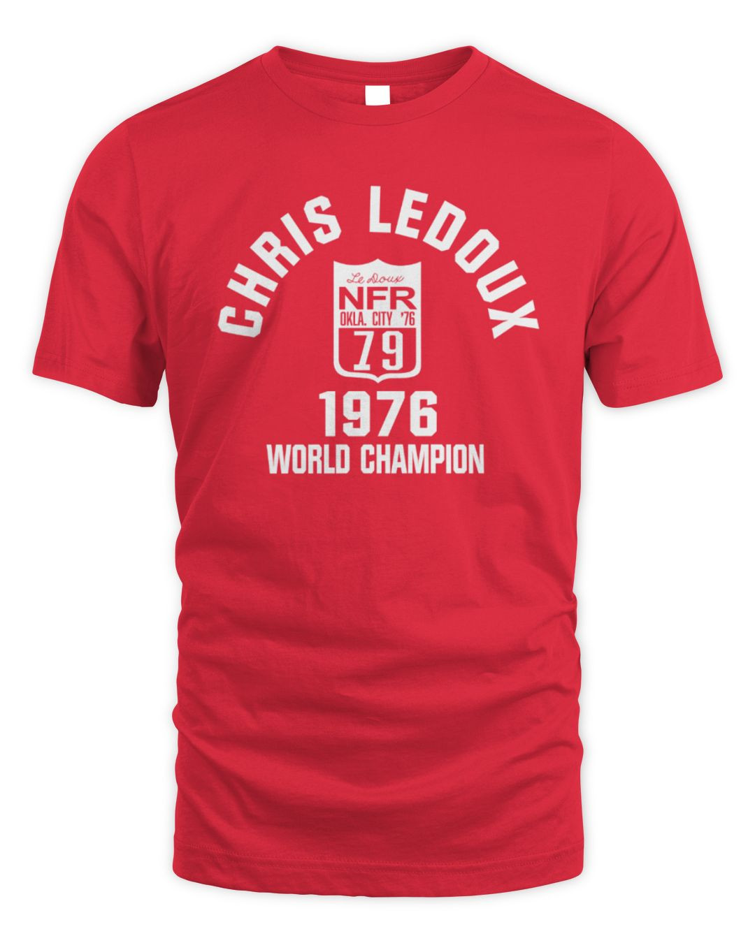 Chris Ledoux World Champ 1976 Shirt
