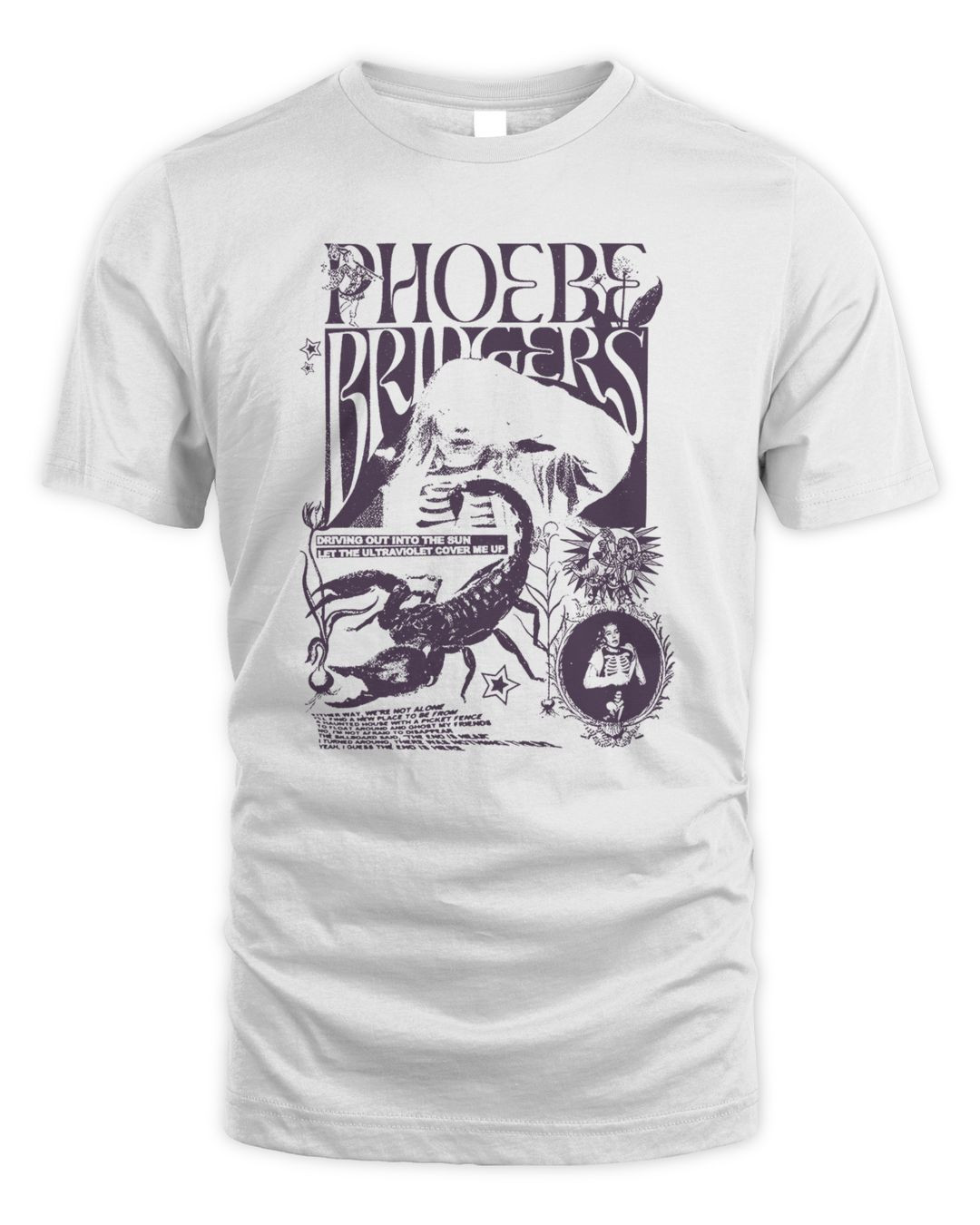 New Phoebe Bridgers Merch Phoebe Bridgers I Know The End T-shirt
