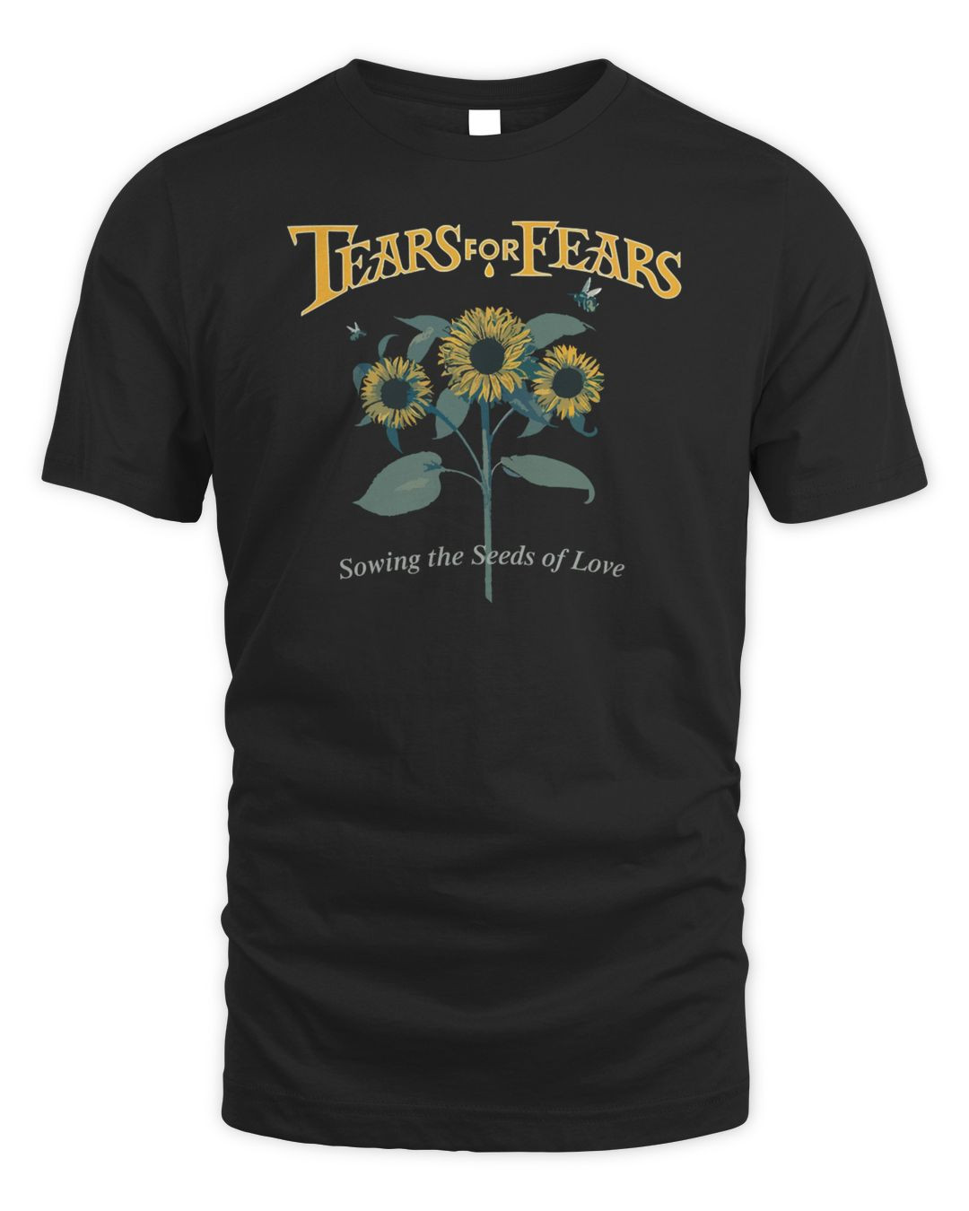 New Tears For Fears Merch Seeds Of Love Sunflower Shirt