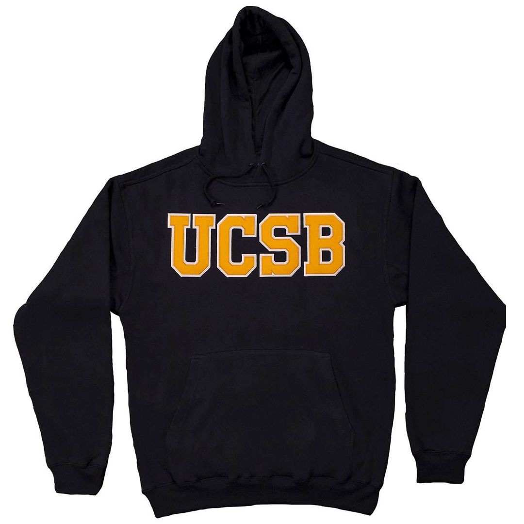 New Ucsb Merch Ucsb Applique Navy Hoodie