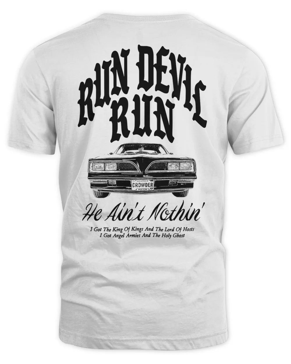 Crowder Merchandise Run Devil Run Blackbird Shirt