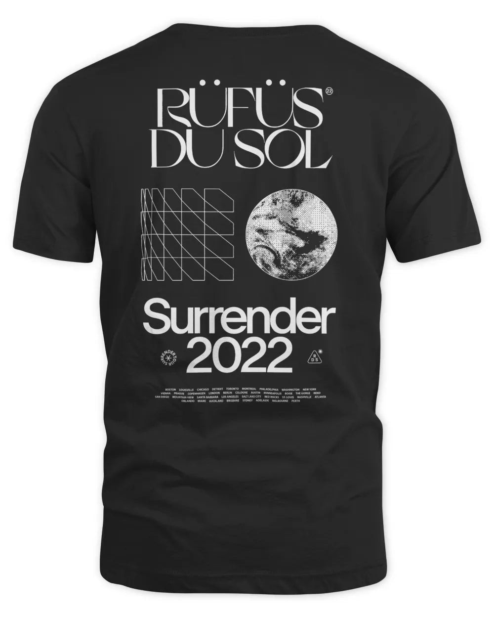 New Rufus Du Sol Merch All City Shirt