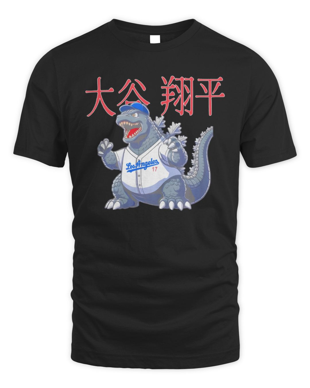 New Los Angeles Dodgers Shohei Ohtani Godzilla Shirt