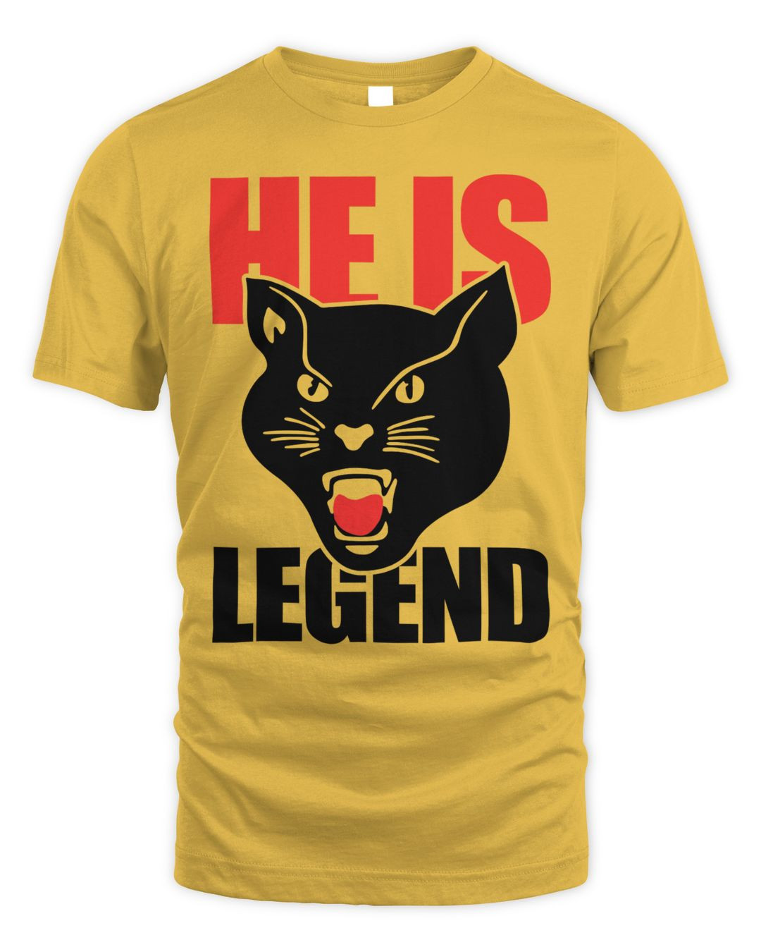 He Is Legend Merch Black Cat Shirt