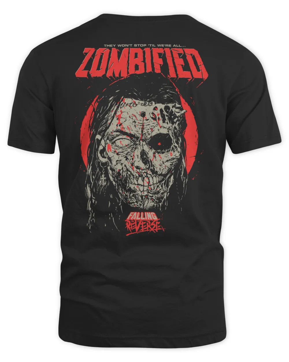 Falling In Reverse Merch Zombified Ronnie Shirt