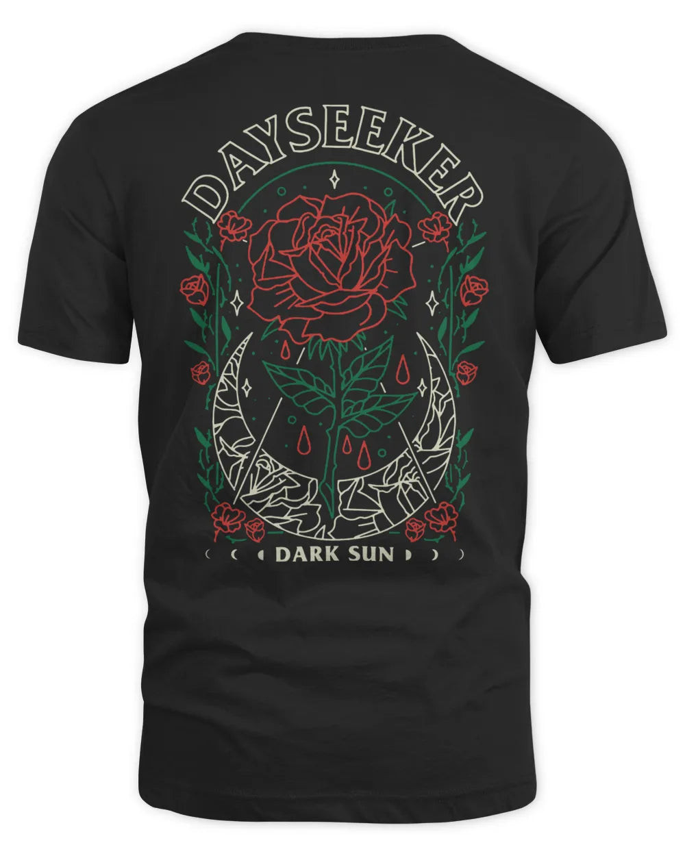 New Dayseeker Merch Rose Shirt