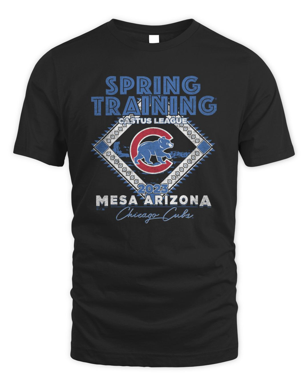 Chicago Cubs Spring Training Black T-shirt