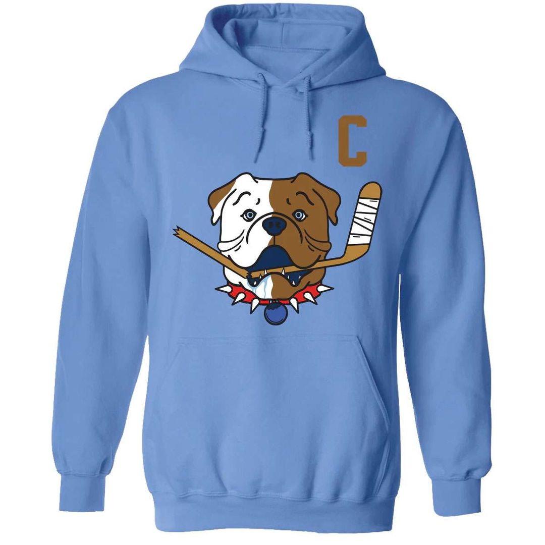 New Shoresy Merch Shoresy Sudbury Bulldogs Blue Hoodie