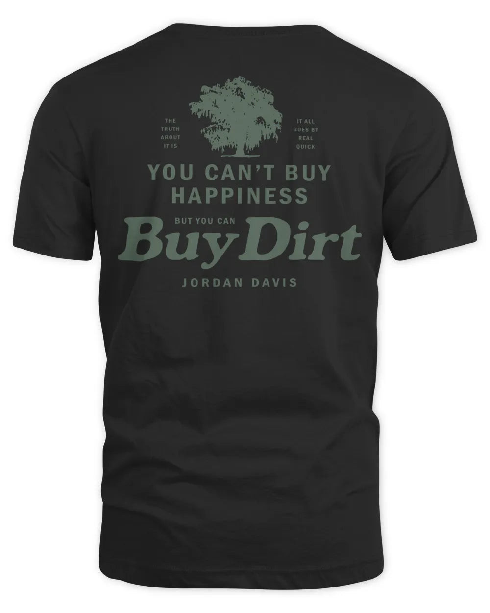 Jordan Davis Merch Buy Dirt Tree Shirt