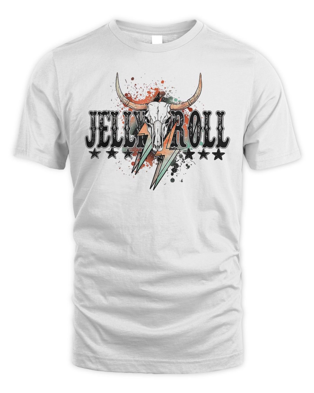 New Jelly Roll Retro Style Western Country Music Cowboy Cowgirl Shirt
