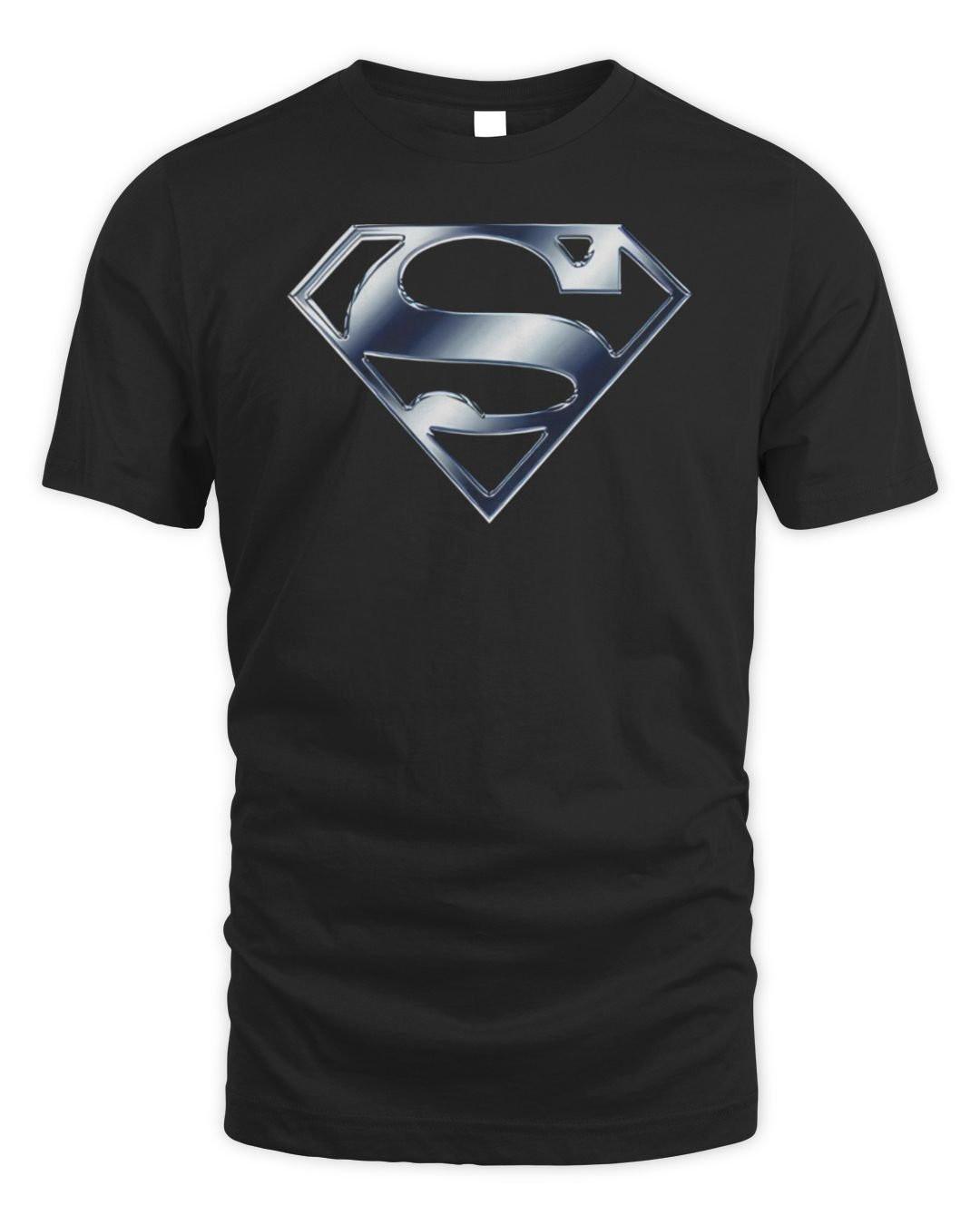 New Superman Silver Logo Shirt