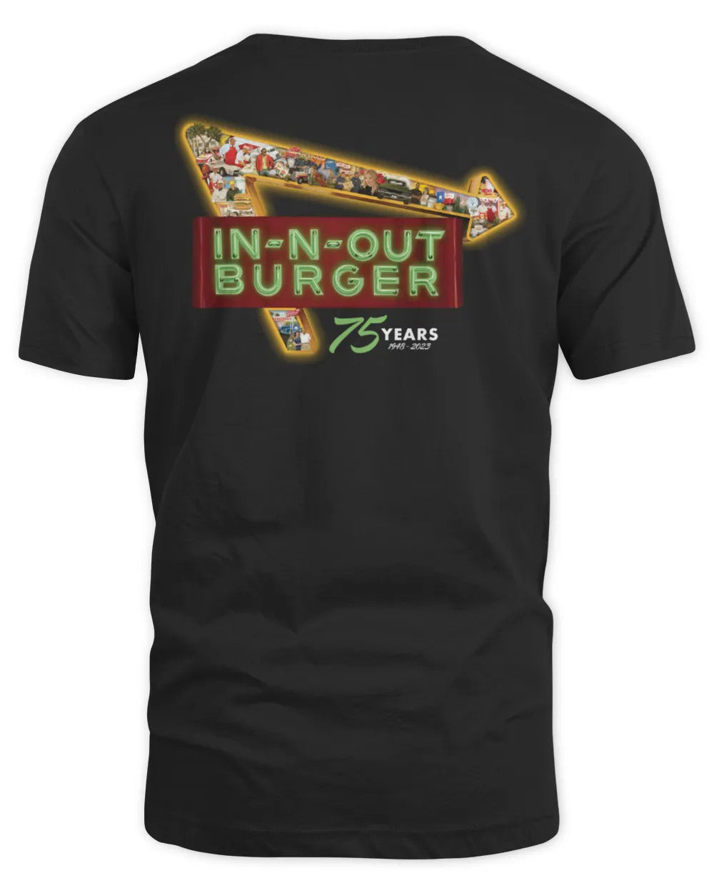 New In N Out Merchandise 2024 75th Anniversary Shirt