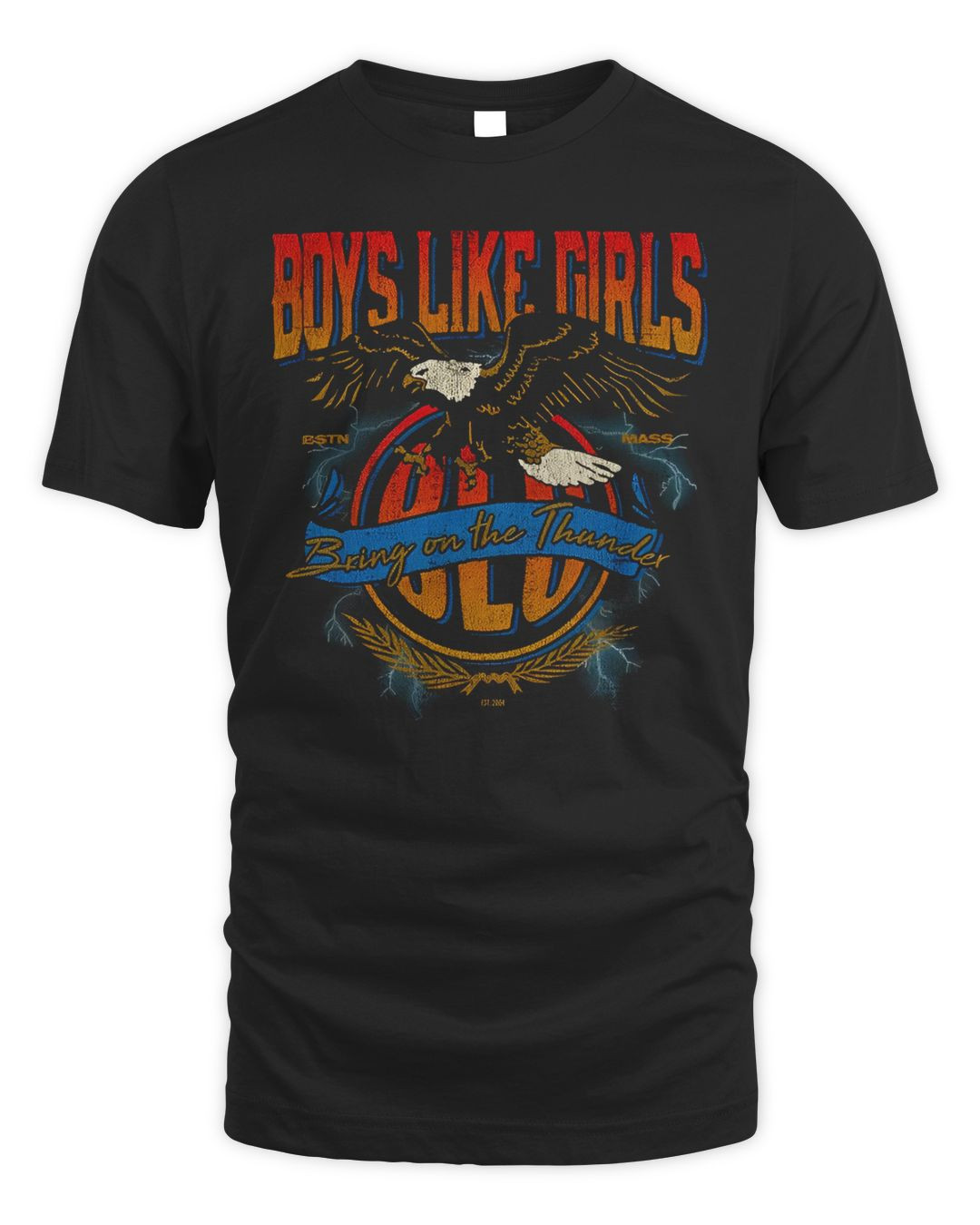 Boys Like Girls Merch Eagle Bring On The Thunder Tee